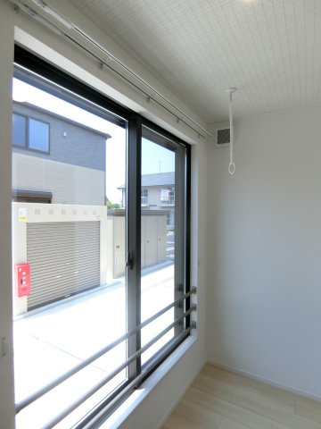 アルヴィータＢのバルコニー