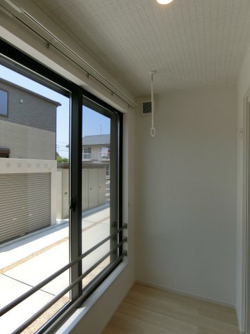 アルヴィータＢのバルコニー