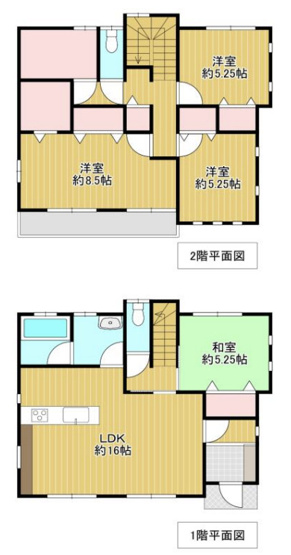 【間取り】 | 鴻巣市下忍　中古戸建