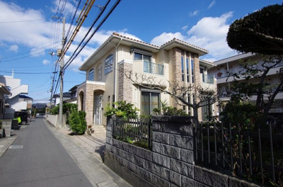 【外観パース】 | 住吉3丁目一戸建て2階