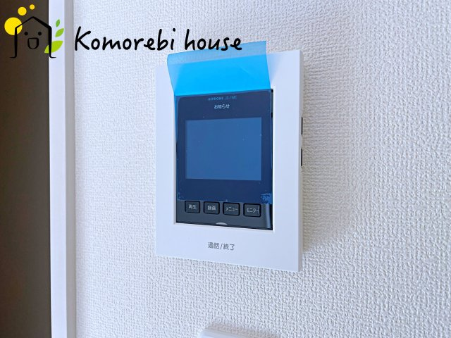 桶川市坂田971番　新築一戸建て　ハートフルタウン　Aの防犯設備|来客時も画面で確認できる安心のTVモニターフォン。録画機能も付いているの安心。忙しい毎日をしっかりサポートします。