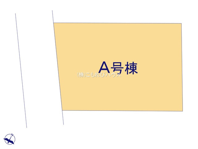 桶川市坂田971番　新築一戸建て　ハートフルタウン　Aの区画図|A号棟