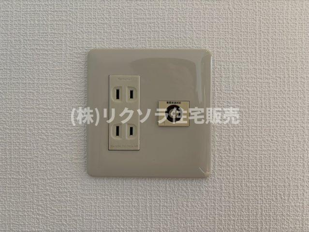 岸和田3丁目　中古一戸建ての設備|ガス栓付きコンセント
■物件内覧・資金計画相談・住宅ローン相談、リフォーム相談、お問合せ受付中■
※当日・翌日のご内覧、ご相談はお電話でのお問合せがスムーズです！