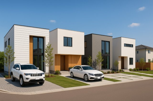 【建築条件付き土地】グラッド・タウン谷川の外観|グラッドタウン谷川は、外観デザイン・カラー・間取りまで、すべて自由に選べるのが魅力。
世界にひとつだけの“わが家”を造れます