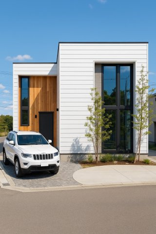 【建築条件付き土地】グラッド・タウン谷川の完成予想図|A号地（127.99㎡）
【角地・ゆとりの38坪】
全6区画で最大の127.99㎡。お家に余裕が生まれ、テラスや家庭菜園も視野に。車3台のプラン相談可。設計自由度の高い区画です。