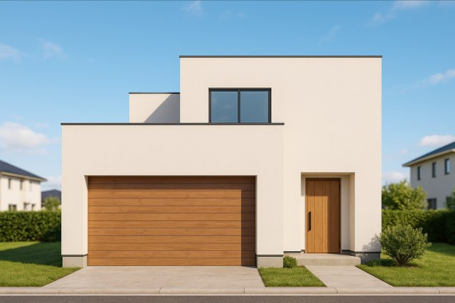 【建築条件付き土地】グラッド・タウン谷川の完成予想図|E号地（113.85㎡）
【北東角地】
来客時の駐車計画や、自転車の出し入れもスムーズに配慮できます。