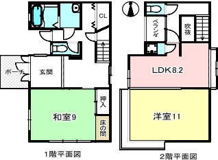 【間取り】 | K21636-柊野