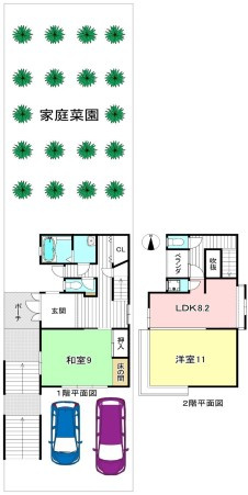 【間取り】 | K21636-柊野