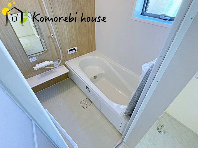 川島町上伊草　新築一戸建て　リーブルガーデン　01の浴室|お風呂です