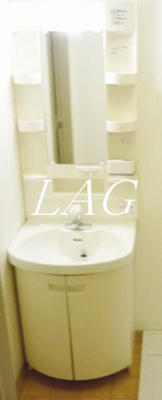 【洗面所】 | カーサ鹿沼台 | 独立洗面台です。