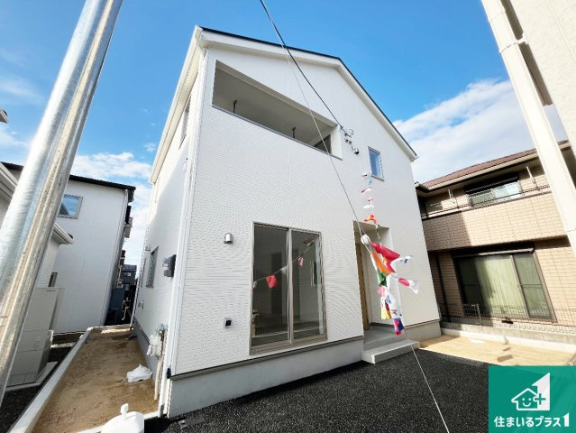 加古川市別府町新野辺北町　第9期　新築一戸建ての外観|安心の10年保証！外観を美しく保ち、雨水で汚れを落とします！気になることがありましたら、お気軽にお問い合わせください！