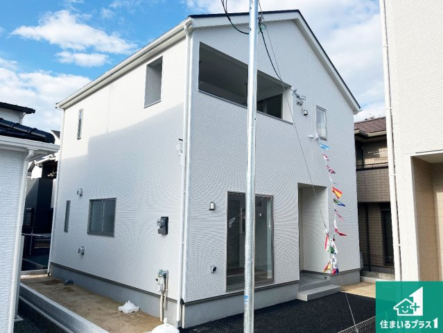 加古川市別府町新野辺北町　第9期　新築一戸建ての外観|安心の10年保証！外観を美しく保ち、雨水で汚れを落とします！気になることがありましたら、お気軽にお問い合わせください！