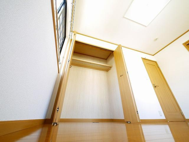 ウエストガーデン　Ｂの収納|専用の収納スペースです