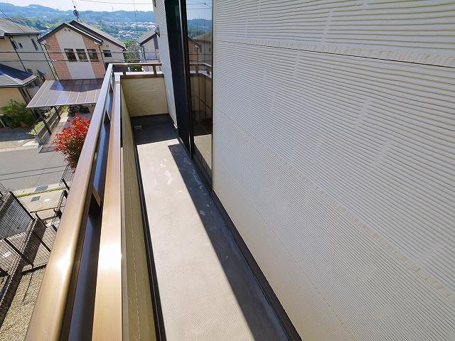 ウエストガーデン　Ｂのバルコニー|陽当たり良好なバルコニーです
