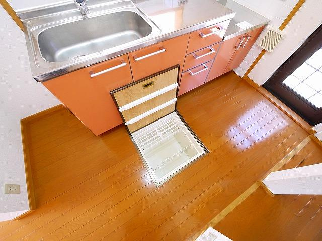 ウエストガーデン　Ｂの収納|ちょっとした収納スペースも充実しています