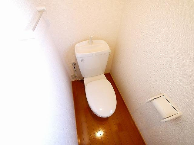 ウエストガーデン　Ｂのトイレ|シンプルで使いやすいトイレです