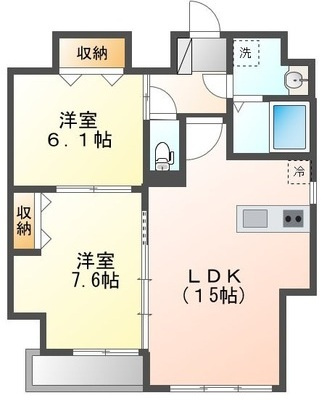 Ｇｒａｎｄ Ｓｏｌｅｉｌ大須白川の間取り