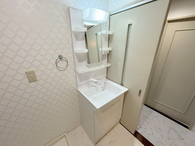 エスパシオ上新庄の洗面所