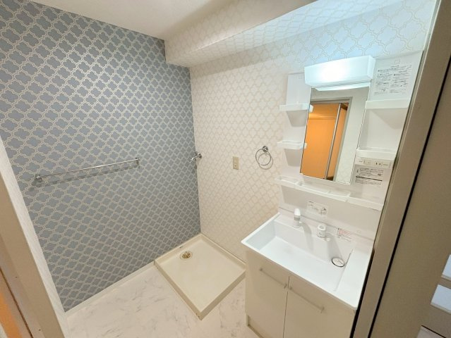 エスパシオ上新庄の洗面所