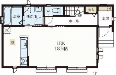 【仲介手数料無料】所沢市上新井全８棟Ｆ号棟　所沢市の新築住宅なら西武ハウジング