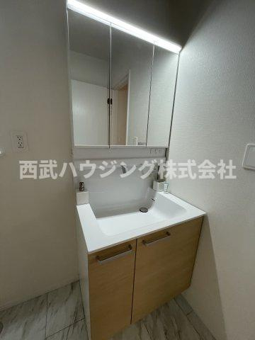 【仲介手数料無料】所沢市上新井全８棟Ｆ号棟　所沢市の新築住宅なら西武ハウジングの独立洗面台