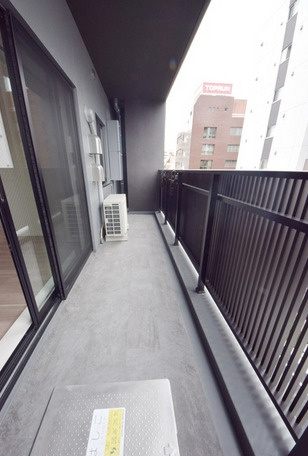 ディームス入谷Ⅱのバルコニー