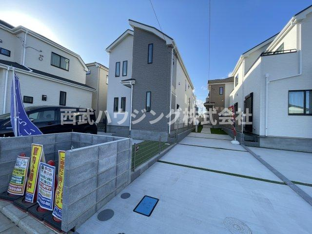 【仲介手数料無料】所沢市上新井全８棟Ｇ号棟　所沢市の新築住宅なら西武ハウジングの駐車場