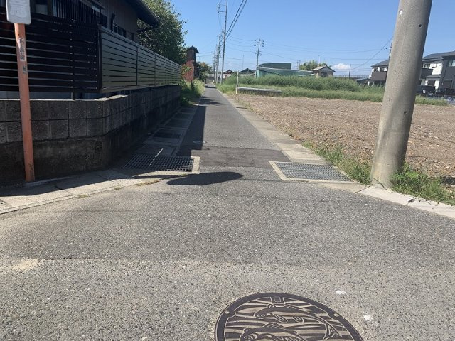 【前面道路含む現地写真】 | 各務原市川島渡町