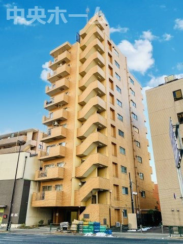 ライオンズマンション南砂の外観|耐震補強工事実施済み。東西線「南砂町駅」徒歩12分・「東陽町駅」徒歩14分のロケーション。