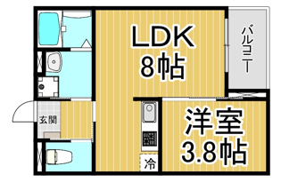 robot home大庄西町の間取り