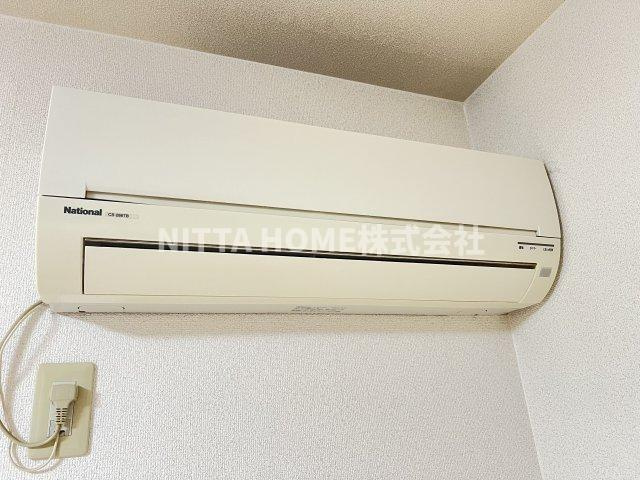 バーロハイツの設備|エアコンもあります◆