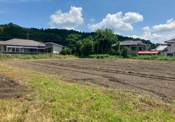 都城市高崎町大牟田の売地の外観