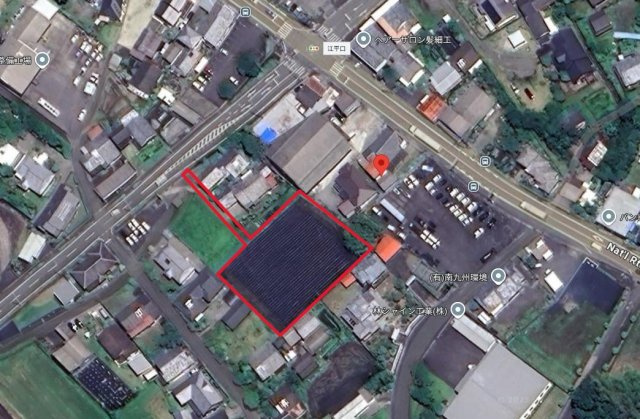都城市高崎町大牟田の売地の外観