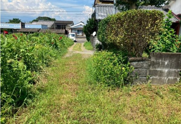 都城市高崎町大牟田の売地の外観