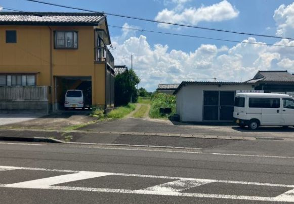 都城市高崎町大牟田の売地の外観