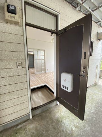 コーポJOYの玄関