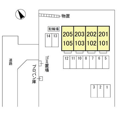 【区画図】 | マロニエＫＩＮＵ