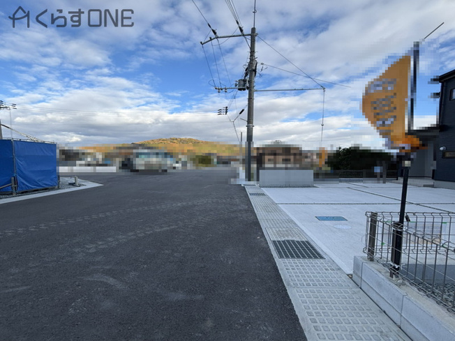 【前面道路含む現地写真】 | 太子町矢田部4期／全3棟