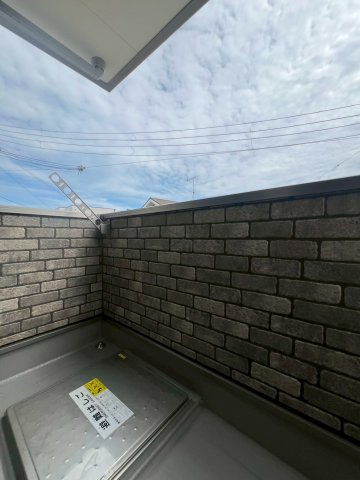 VillaChaton高丸のバルコニー