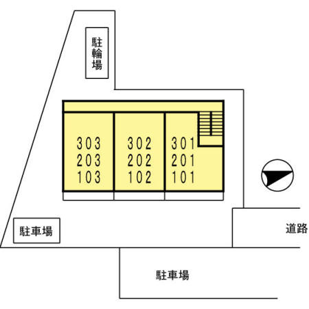 ボンヌールⅤの区画図