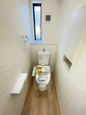 新築戸建・建売　足利市今福町第1　三重小・第一中のトイレ