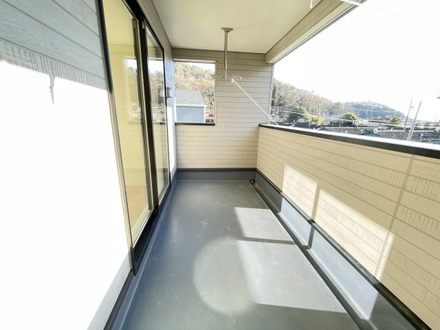 新築戸建・建売　足利市今福町第1　三重小・第一中のバルコニー