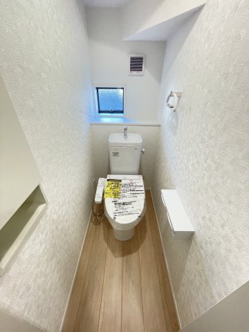 新築戸建・建売　足利市今福町第1　三重小・第一中のトイレ