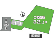 建築条件付き土地/中野南台1区画の画像