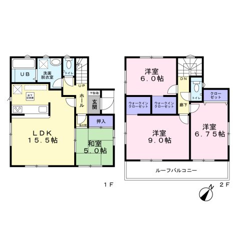 【間取り】 | 丹羽郡扶桑町大字柏森字甲寺裏