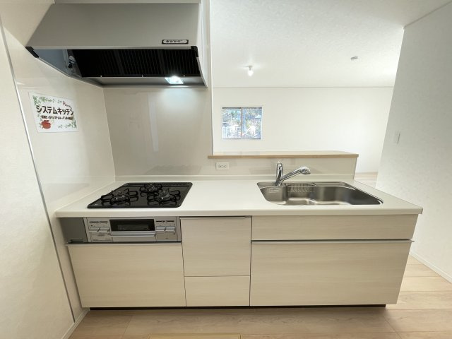新築戸建・建売　足利市今福町第1　三重小・第一中のキッチン