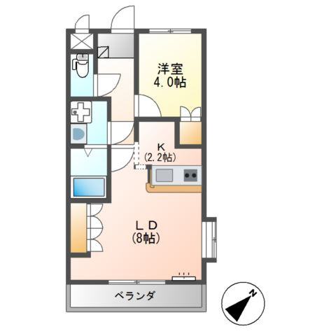 プランドールソフィアの間取り