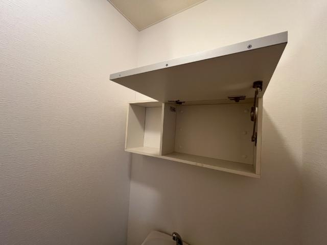 サンタプレイスの収納|トイレ収納