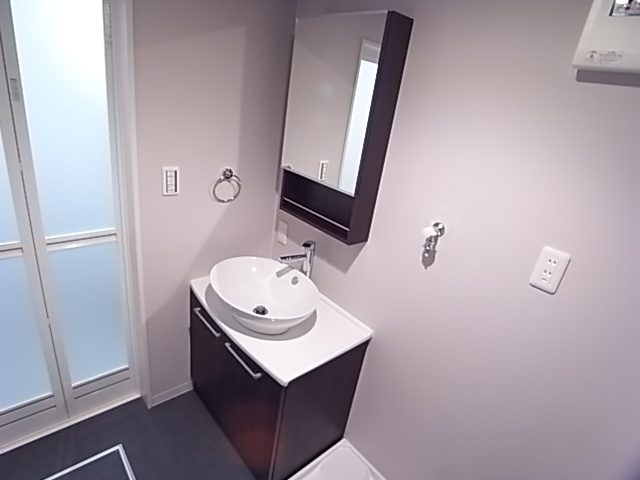 クレーアジュ山手の洗面所