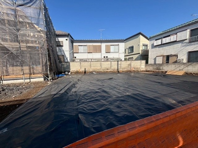 【前面道路含む現地写真】 | 駒沢大学6区画 | 住環境良好、スーパーまで徒歩2分の立地、日当たり良好